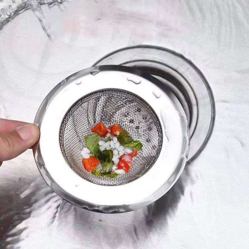 2Pcs Kitchen Sink Strainer, Stainless Steel Sink Drain Strainer, Food Catcher