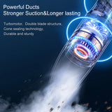 Car Vacuum Cleaner Wireless 95000PA Strong Suction Vacuum Cleaner Portable Handheld Vacuum Cleaner Blower 2In1 for Car Home