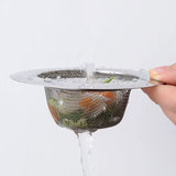 2Pcs Kitchen Sink Strainer, Stainless Steel Sink Drain Strainer, Food Catcher