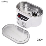 600Ml Mini Ultrasonic Cleaner Jewelry Glasses Circuit Board Cleaning Machine Large Capacity Jewelry Glasses Ultrasonic Cleaner