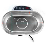 600Ml Mini Ultrasonic Cleaner Jewelry Glasses Circuit Board Cleaning Machine Large Capacity Jewelry Glasses Ultrasonic Cleaner