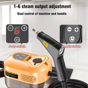 Handheld Steam Cleaner 110V/220V Multifunctional Portable High Temperature Steam Cleaning for Air Conditioner Kitchen Hood Car