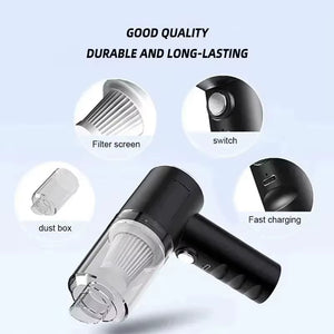 New 2900000PA Car Vacuum Cleaner 120W Wireless Super High Powerful 3 in 1 Wet Dry Dual Use Portable Handheld Vacuum Cleaner