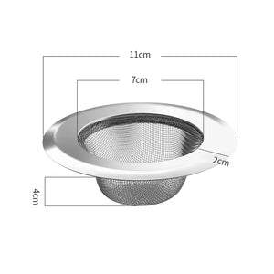 2Pcs Kitchen Sink Strainer, Stainless Steel Sink Drain Strainer, Food Catcher