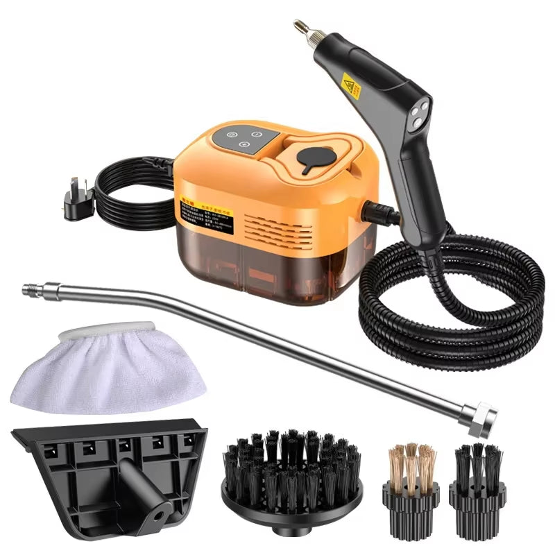Handheld Steam Cleaner 110V/220V Multifunctional Portable High Temperature Steam Cleaning for Air Conditioner Kitchen Hood Car