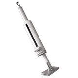 Rotatable Self-Squeeze Mini Mop with Crevice Brush Hand Wash-Free Flat Squeeze Mop with 2 Reusable Microfiber Pads, Microfiber Mop for Wet Dry Use Self Wringing Flat Mop for Floor Cleaning