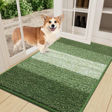 Non-Slip Low-Pile Entrance Mat Indoor Door Mat Washable Indoor Mats Front Door Entry Absorbent Resist Dirt Entryway Rugs