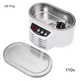 600Ml Mini Ultrasonic Cleaner Jewelry Glasses Circuit Board Cleaning Machine Large Capacity Jewelry Glasses Ultrasonic Cleaner