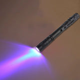 Mini UV Flashlight 395Nm LED Ultraviolet Torches Zoomable Ultra Violet Lights Inspection Lamps Pet Urine Stain Detector Lights