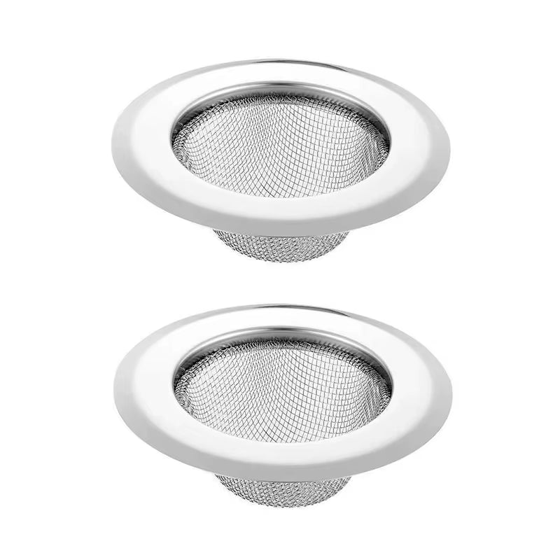 2Pcs Kitchen Sink Strainer, Stainless Steel Sink Drain Strainer, Food Catcher