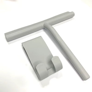 Shower Squeegee Glass Clean Scraper Washing Wiper Hanger Floor Window Cleaning Household Water Wall Hanging Mirror with Handle