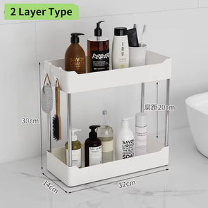 Kitchen Organizer under Sink Organizer Drawer Organizers Storage Rack 2 Tier Cabinet Organizer Storage Holder Kitchen Spice Rack