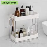 Kitchen Organizer under Sink Organizer Drawer Organizers Storage Rack 2 Tier Cabinet Organizer Storage Holder Kitchen Spice Rack