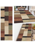 Crystal Velvet Floor Mat Runner Carpet for Long Hallway Entryway, Anti-Stain & Anti-Slip, Washable, Suitable for Living Room Bedroom Kitchen Laundry Room ,Room Decor