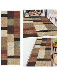 Crystal Velvet Floor Mat Runner Carpet for Long Hallway Entryway, Anti-Stain & Anti-Slip, Washable, Suitable for Living Room Bedroom Kitchen Laundry Room ,Room Decor