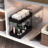 Kitchen Organizer under Sink Organizer Drawer Organizers Storage Rack 2 Tier Cabinet Organizer Storage Holder Kitchen Spice Rack