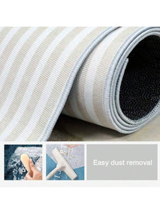 Crystal Velvet Floor Mat Runner Carpet for Long Hallway Entryway, Anti-Stain & Anti-Slip, Washable, Suitable for Living Room Bedroom Kitchen Laundry Room ,Room Decor