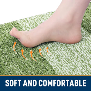 Non-Slip Low-Pile Entrance Mat Indoor Door Mat Washable Indoor Mats Front Door Entry Absorbent Resist Dirt Entryway Rugs