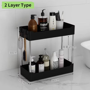 Kitchen Organizer under Sink Organizer Drawer Organizers Storage Rack 2 Tier Cabinet Organizer Storage Holder Kitchen Spice Rack