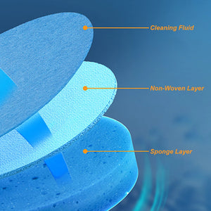 Disposable Toilet Bowl Cleaner Brush Wall-Mounted Toilet Cleaner Scrubber Long Handle Ergonomics Toilet Bowl Cleaning Kit