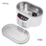 600Ml Mini Ultrasonic Cleaner Jewelry Glasses Circuit Board Cleaning Machine Large Capacity Jewelry Glasses Ultrasonic Cleaner